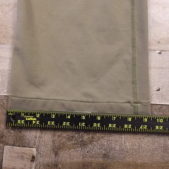 Duluth Trading NoGA Namastash Bootcut Pants Women’s Large Green Stretch Workwear - Picture 10 of 14